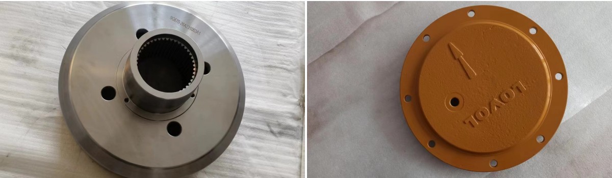 Anillo de engranaje de accesorio para cargadora