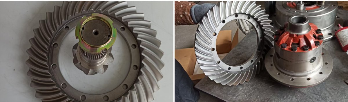 Wheel Loader Bevel Gear Pair (Gear Grinding)