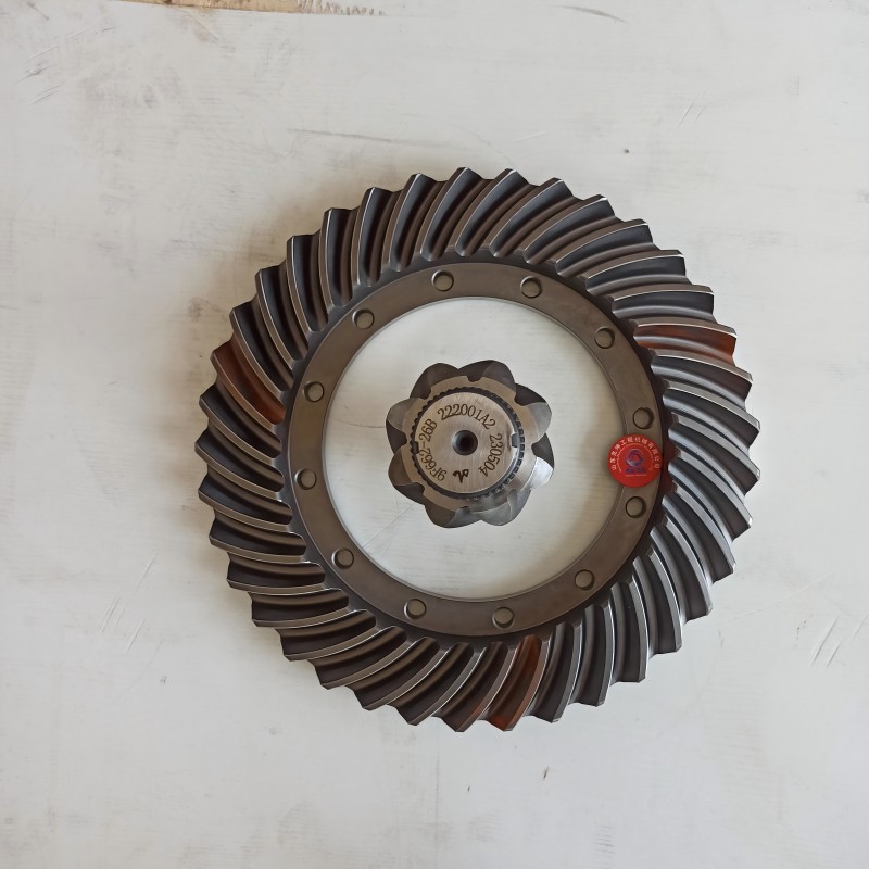 wheel Loader Spare Part Bevel Gear Pair