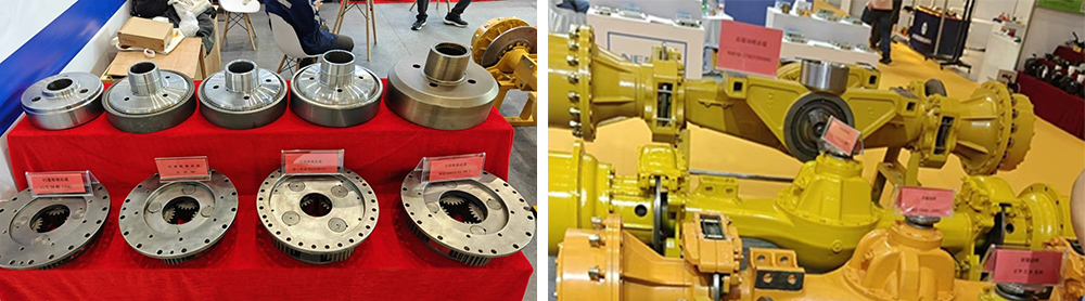 Trục máy xúc lật