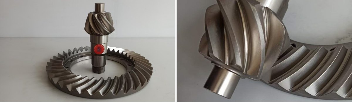 Wheel Loader Bevel Gear Pair (Gear Grinding)