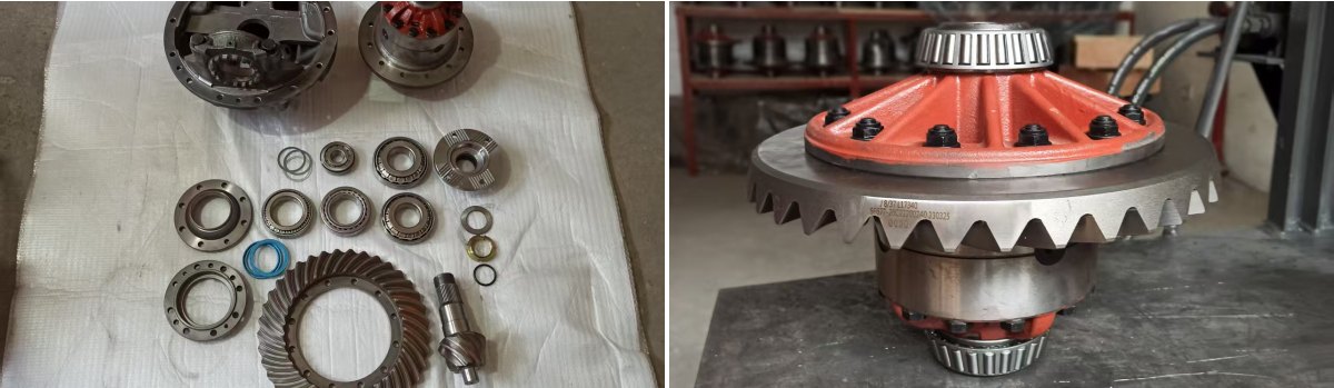 Wheel Loader Bevel Gear Pair (Gear Grinding)
