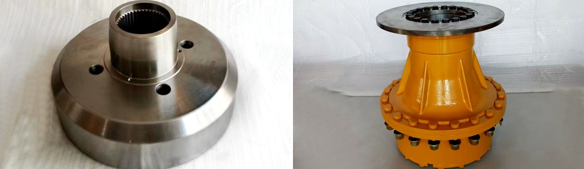Anillo de engranaje de accesorio para cargadora