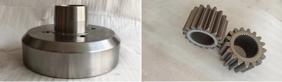 Anillo de engranaje de accesorio para cargadora